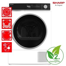 Sharp wärmepumpentrockner wei gebraucht kaufen  Herzogenrath