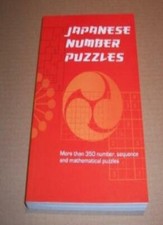 Japanese number puzzles for sale  USA