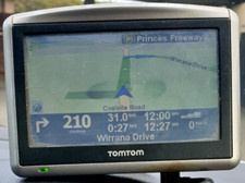 Usado, Navegador GPS Tomtom One XL 4,5 polegadas mapas australianos vem com carregador, cartão SD comprar usado  Enviando para Brazil