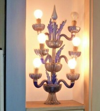 Antico lampadario vetro usato  Milano