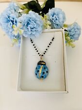 Collana coccinella ceramica usato  Francofonte