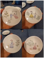 Vintage set piattini usato  Valdastico