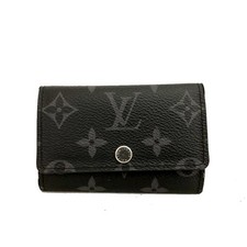 Estojo chave Louis Vuitton monograma eclipse multicles 6 anéis preto/2BG0678 comprar usado  Enviando para Brazil