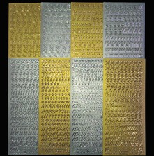 Sticker buchstaben gold gebraucht kaufen Sticker buchstaben gold gebraucht kaufen  Bremen