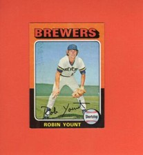 Usado, 1975 Topps Mini #223 Robin Yount RC EX+ Excelente+ Milwaukee Brewers #32534 comprar usado  Enviando para Brazil