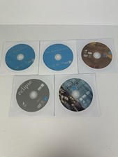 Conjunto de DVD The Twilight Saga 5 filmes série completa sem estojos apenas discos, usado comprar usado  Enviando para Brazil