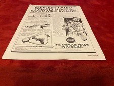 Pgun7 advert 11x8 for sale  UK