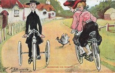 CARTÃO POSTAL SHOCKING HIS MODESTY-VIGÁRIO/TRICICLO-MULHERES/BICICLETA TANDEM~1907 Fleury comprar usado CARTÃO POSTAL SHOCKING HIS MODESTY-VIGÁRIO/TRICICLO-MULHERES/BICICLETA TANDEM~1907 Fleury comprar usado  Enviando para Brazil