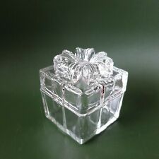 Glass lidded jewellery for sale  LONDON