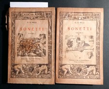 Belli sonetti 2voll usato  Magliano Sabina