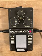 Pedal analógico de efectos ecualizadores vintage Korg Parametric EQ PEQ-1 - MIJ segunda mano  Embacar hacia Argentina