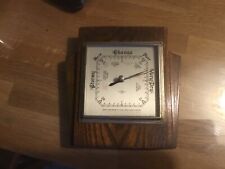 Barometer vintage wood for sale  WALLINGFORD