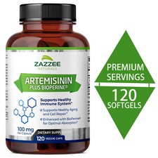 Zazzee Artemisinin (Sweet Wormwood) 100mg -BioPerine, Gut Health, Immune Support, używany na sprzedaż  Wysyłka do Poland