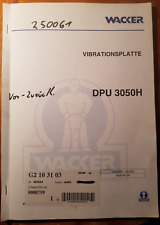 Wacker vibrationsplatte dpu gebraucht kaufen  Zeven
