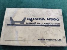 Honda n360 manuel d'occasion  Barentin