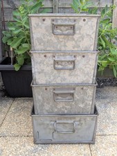 Vintage galvanised metal for sale  ENFIELD