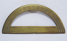 Antique brass protractor for sale Antique brass protractor for sale  SUTTON