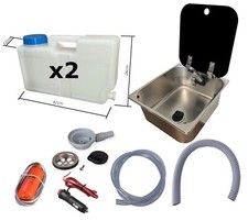 kit fregadero camper caravana autocaravana furgoneta camping, usado comprar usado  Enviando para Brazil