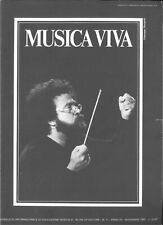 Musica viva n.11 usato  Orsago