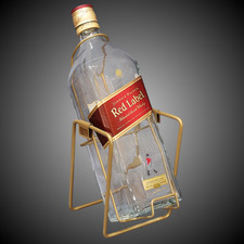 Johnnie Walker RED LABEL 3L GARRAFA VAZIA Suporte Tilt Rocker Pour Stand comprar usado  Enviando para Brazil