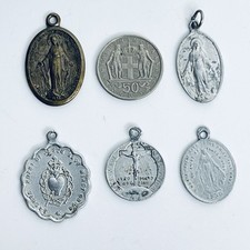 Vintage catholic medal for sale  LONDON
