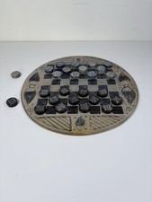 Soapstone draughts board for sale  EASTBOURNE