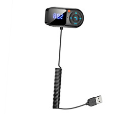 Carro sem fio Bluetooth 5.0 FM Transmissor MP3 Player USB Car Adapter AUX 12-24V comprar usado  Enviando para Brazil