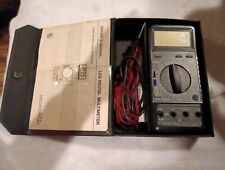 Multímetro digital LCD Micronta número modelo 22182 con manual del propietario y estuche segunda mano  Embacar hacia Mexico