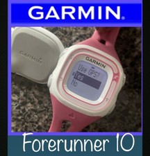 Relógio Garmin Forerunner 10 GPS feminino testado ✅ + cabo OEM, usado comprar usado  Enviando para Brazil
