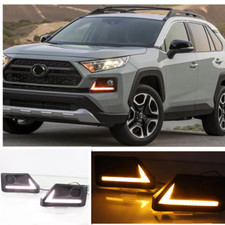 Usado, Luzes de circulação diurna LED DRL para Toyota RAV4 Adventure/TRD off-road 2019 2020 comprar usado  Enviando para Brazil