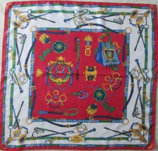 Foulard longchamp soie d'occasion  Montferrand-le-Château
