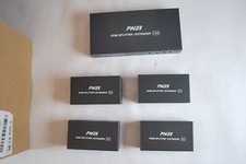 Divisor extensor HDMI 1x4 sobre controle remoto infravermelho Cat5e/6/7 50m/165f 1 em 4 saídas/4 portas comprar usado  Enviando para Brazil