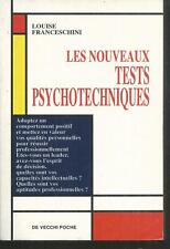 Tests psychotechniques.louise  d'occasion  Aix-les-Bains