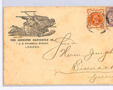 GB QV ADVERT Ilustrado FARMING Capa HARVESTER 1889 Alemanha AGRICULTURE XG139 comprar usado  Enviando para Brazil