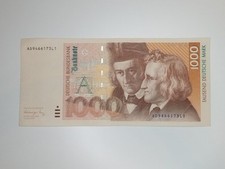 1000 schein bankfrisch gebraucht kaufen  Augsburg