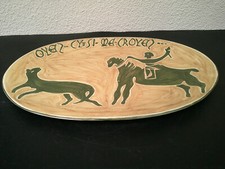 Grand plat ovale d'occasion  Mer