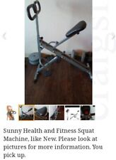 sunny health machine row for sale  Ripon