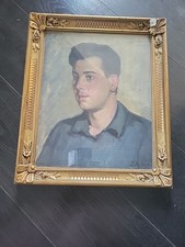 Ancien tableau portrait d'occasion  Gap