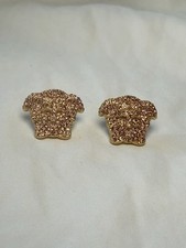 Versace Kolczyki sztyfty Różowy Kryształ Złoty Kolor Kostium Biżuteria Bez pudełka na sprzedaż Versace Kolczyki sztyfty Różowy Kryształ Złoty Kolor Kostium Biżuteria Bez pudełka na sprzedaż  Wysyłka do Poland