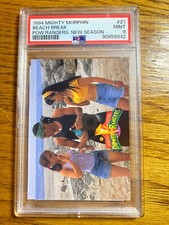 1994 Mighty Morphin Power Rangers Nova Temporada PSA 9 Tommy Kimberly Trini Verde, usado comprar usado  Enviando para Brazil