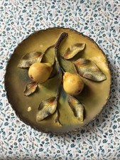 Assiette barbotine motif d'occasion  Cognac