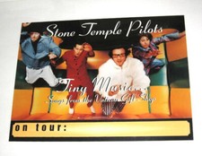 Pôster promocional Stone Temple Pilots original 1996 turnê musical minúscula 18x24 comprar usado  Enviando para Brazil