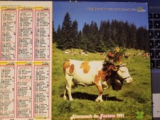 Almanach facteur 1991 d'occasion  Pouyastruc