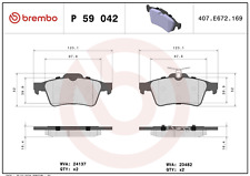 Brembo 042 plaquettes d'occasion  Mirecourt