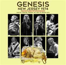 Placa de som GENESIS / NEW JERSEY 1974 MASTER CASSETTE / 1CD comprar usado  Enviando para Brazil
