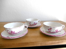 Dejeuners soucoupes faience d'occasion  Saint-Cyr-en-Val