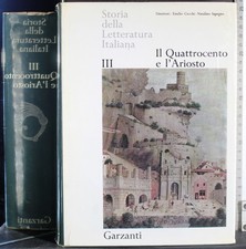 Storia letteratura italiana usato  Ariccia