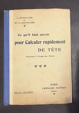 Calculer rapidement nathan d'occasion  Champigny-sur-Marne