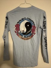 Camiseta Vintage 1980’s Town And Country Surf Designs Manga Longa Havaí Bolso comprar usado  Enviando para Brazil