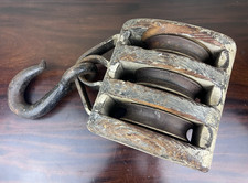 Antique nautical pulley for sale  Red Creek